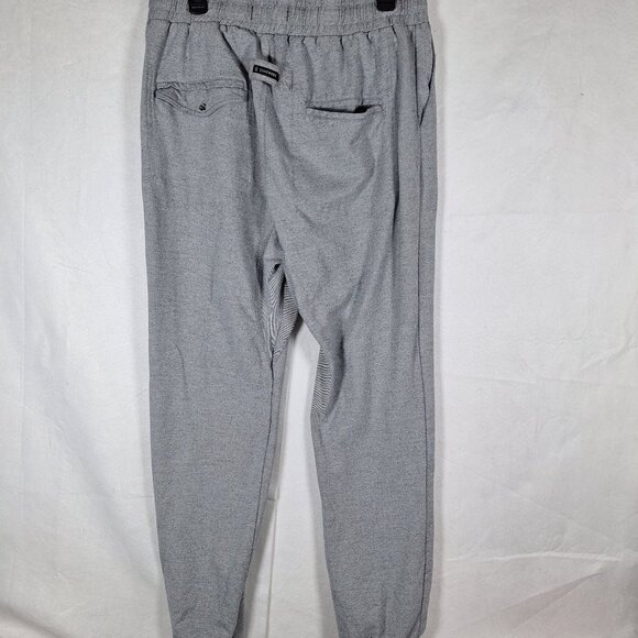 Zanerobe elastic waist drawstring gray sweatpants size 38 - Picture 2 of 7